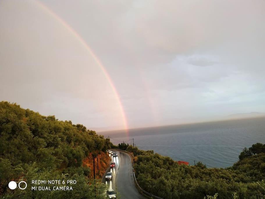 Pelion Mountain & Sea Villa - Private Studio Ano Gatzea Екстер'єр фото